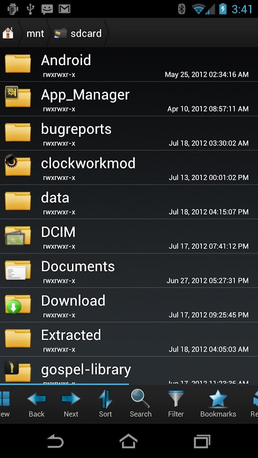    Root Browser (File Manager)- screenshot  