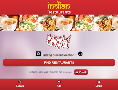Indian Restaurant Finder - USA Screenshots 0