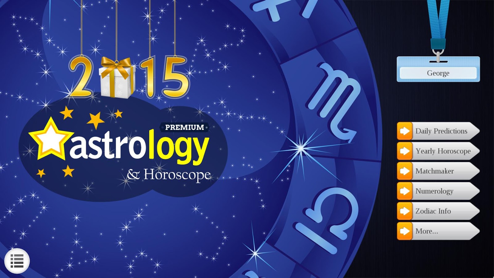 2015 Astrology & Horoscope Lt - στιγμιότυπο οθόνης 2015 Astrology & Horoscope Lt - στιγμιότυπο οθόνης