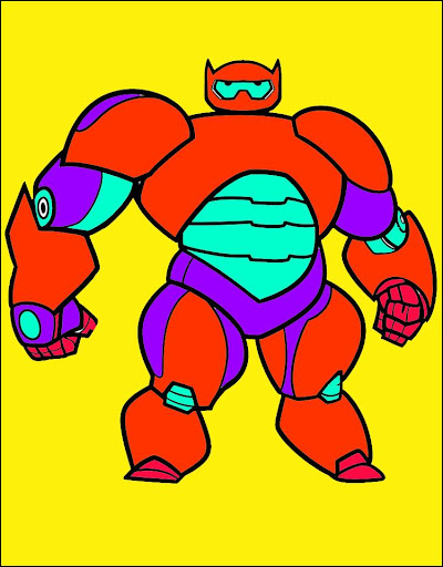 【免費休閒App】Coloring Book Big Hero-APP點子