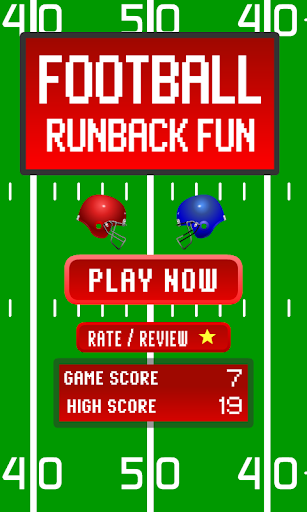 【免費體育競技App】Football Runback Fun-APP點子