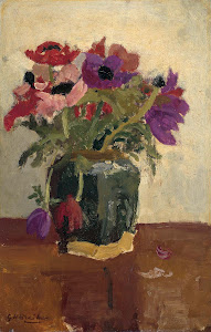 RIJKS: George Hendrik Breitner: Ginger Pot wit Anemones 1923