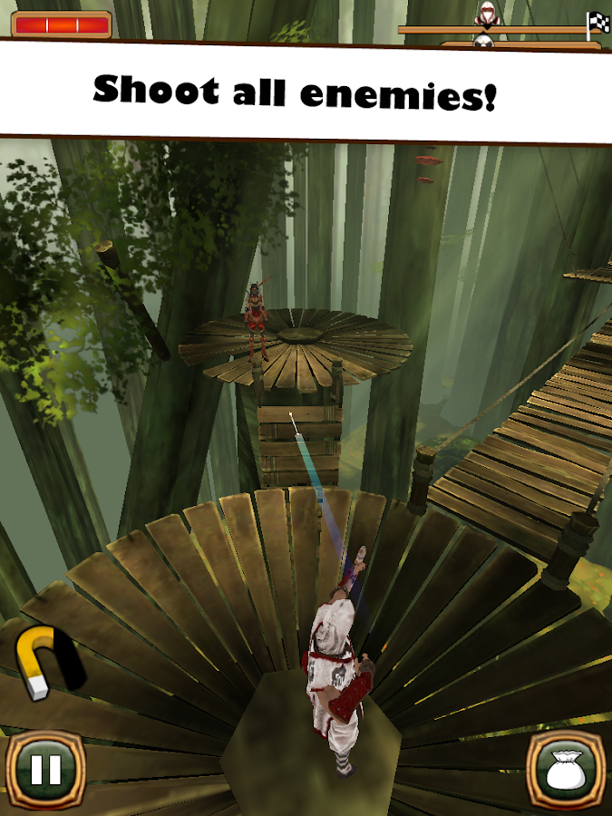 BLACK FIST Ninja Run Challenge - screenshot