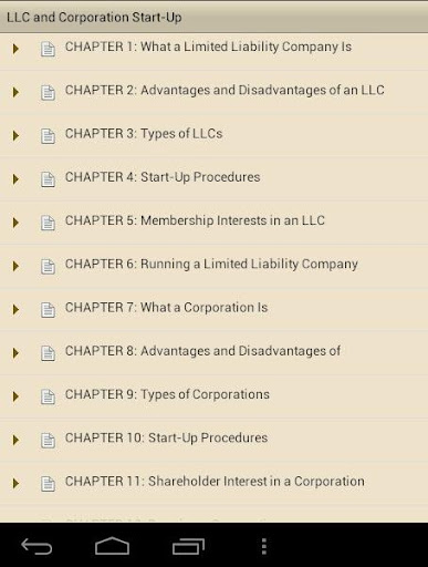 【免費書籍App】LLC and Corporation Start-Up-APP點子