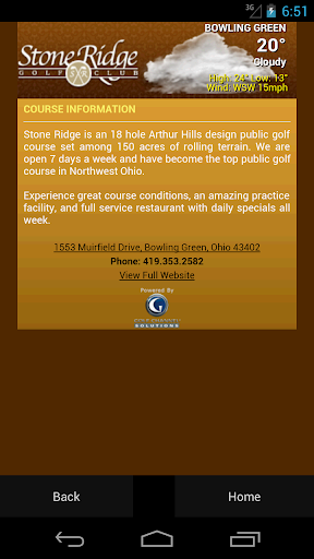 【免費旅遊App】Stone Ridge Golf Club-APP點子