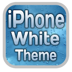 Cover Image of ดาวน์โหลด iPhone White CM7 Theme MDPI 1.0 APK