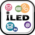 iLED 不在着信やメール受信の通知 icon