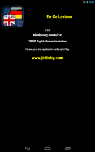 English-German Lexicon Screenshots 4