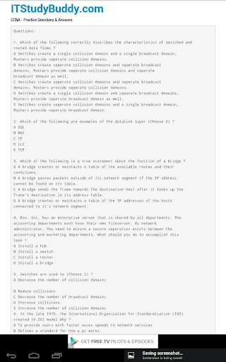 CCNA Questions and Answers