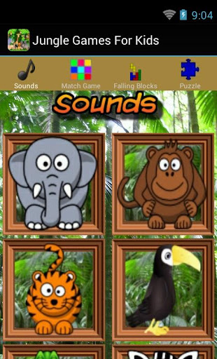 Jungle Games For Kids Free