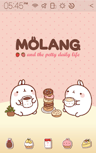 Molang Teatime Atom Theme