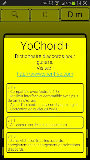 【免費生活App】YoChord+ (Guitar chords)-APP點子