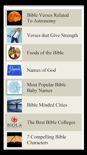 Bible Lists 2