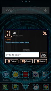 How to install GO SMS Pro Digital Theme 1.0 mod apk for pc
