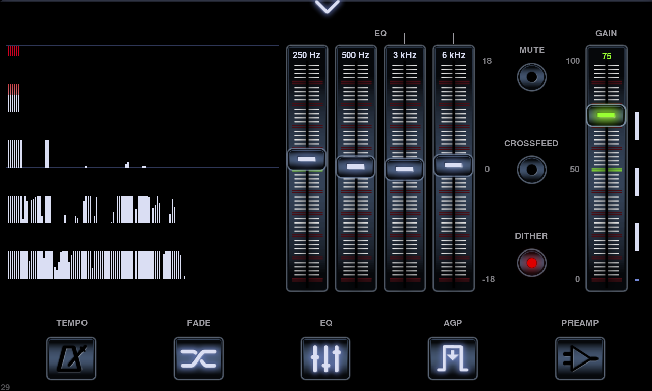 Neutron Music Player screenshot