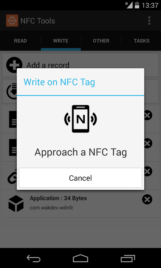 NFC Tools Android Apps on Google Play