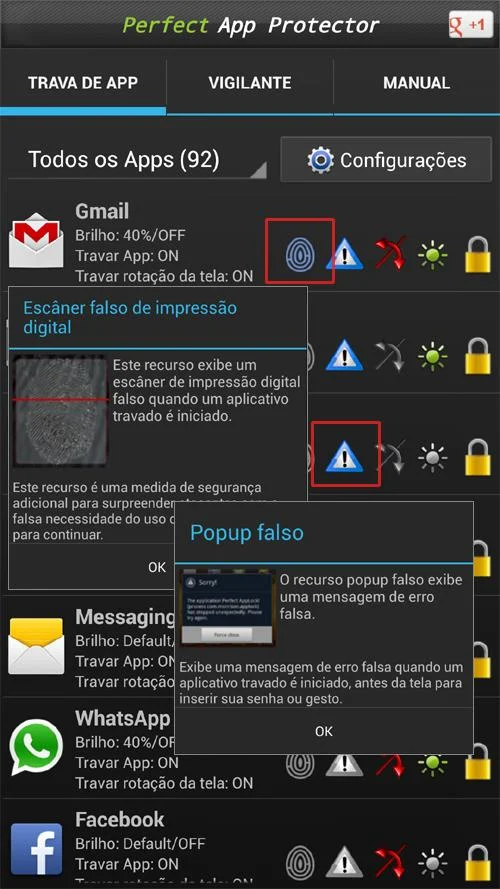 Perfect App Lock Pro - screenshot