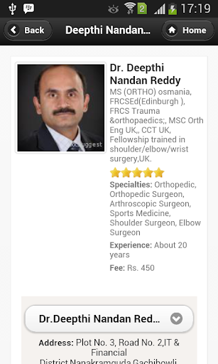 Dr Deepthi Nandan Reddy Appts