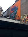 Stag Mural