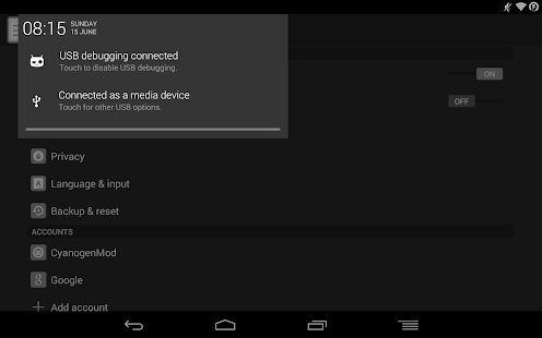 Grigio Theme CM11 - screenshot thumbnail