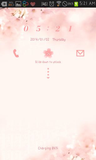 Cherry blossom go locker theme