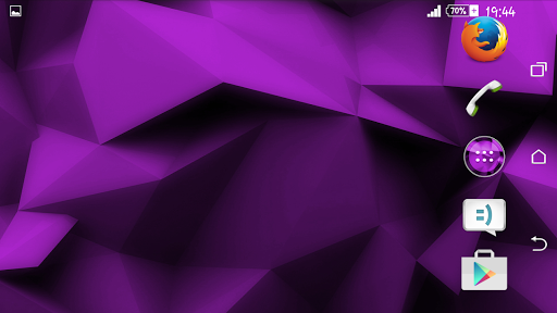 【免費個人化App】Purple Polygons Theme By Arjun-APP點子