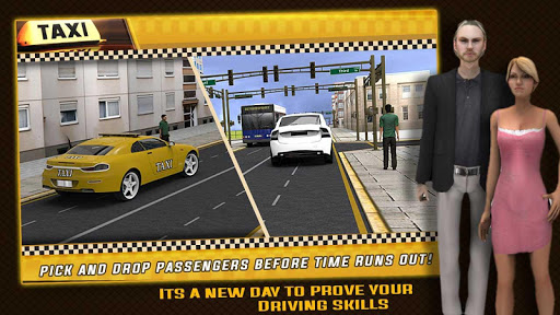 Crazy Taxi Driver 3D