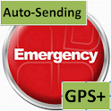 an Emergency Button GPS+ logo