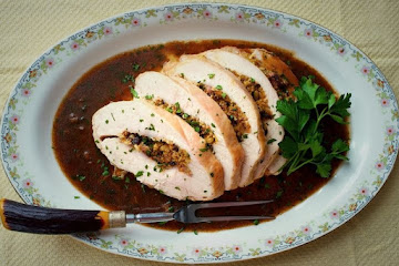 Stuffed Turkey Breast Marsala (or Poor Man&#39;s Veal)