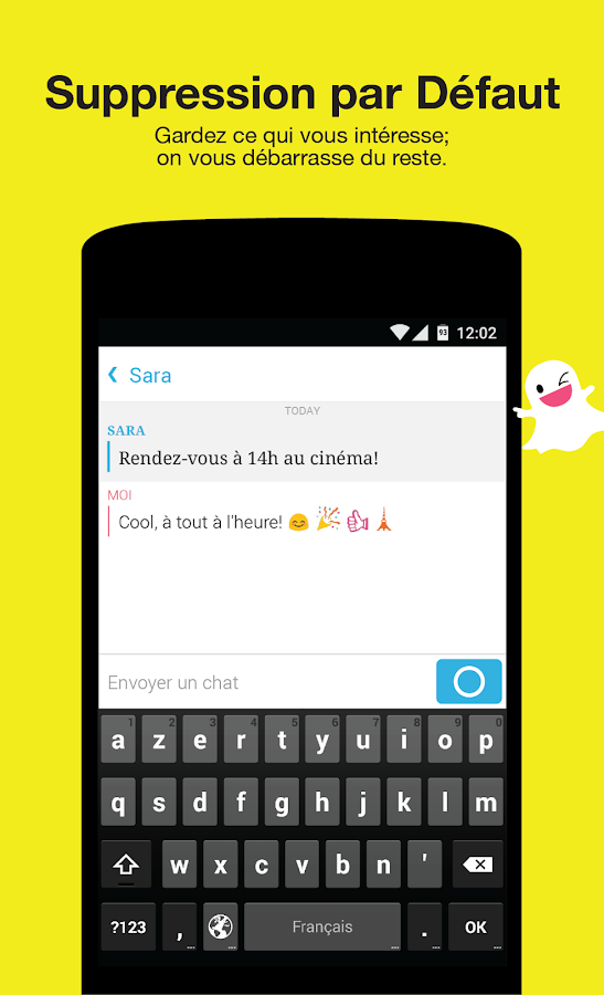 comment avoir le nouveau snapchat