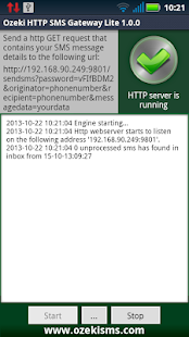 Free Download Ozeki HTTP SMS Gateway Lite APK