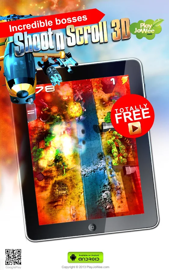Shoot'n'Scroll Attack 3D free - screenshot