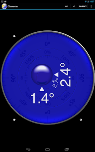 Clinometer  +  bubble level - screenshot thumbnail