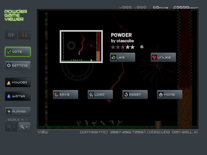 Powder Game Viewer - screenshot thumbnail