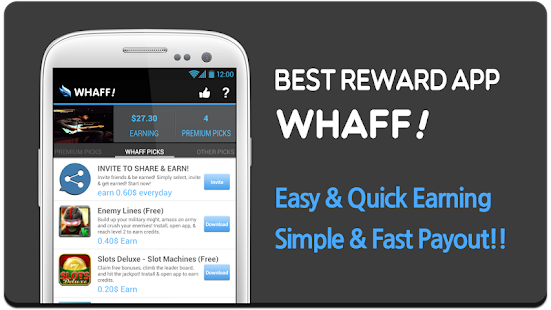 WHAFF Rewards - screenshot thumbnail