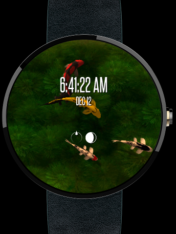Koi Watch Face Screen 2