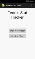 Tennis Stat Tracker APK צילום מסך #2