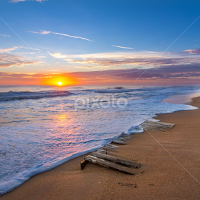 Vilano Gold by Jason Green - Landscapes Beaches