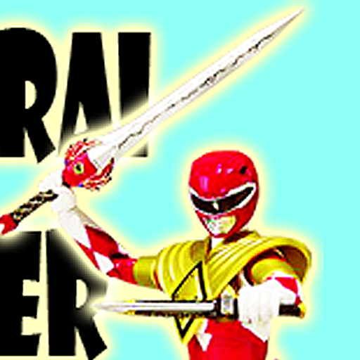 Samurai Red Ranger Game LOGO-APP點子