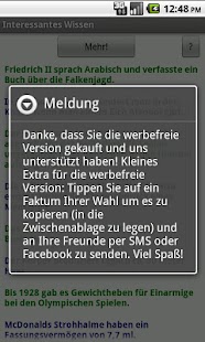 Lastest Interessantes Wissen Ad-Free APK