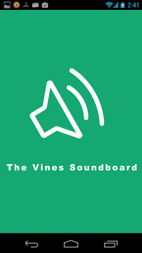 Soundboard for Vines
