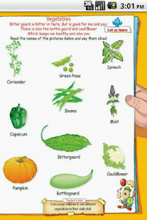 Download Vegetables for LKG Kids APK for PC