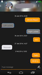 How to mod EvolveSMS Dark iOS Orange patch 1.6 apk for android