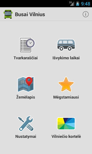 【免費交通運輸App】Busai Vilnius-APP點子
