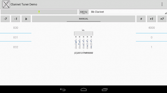 Free Clarinet Tuner Demo APK