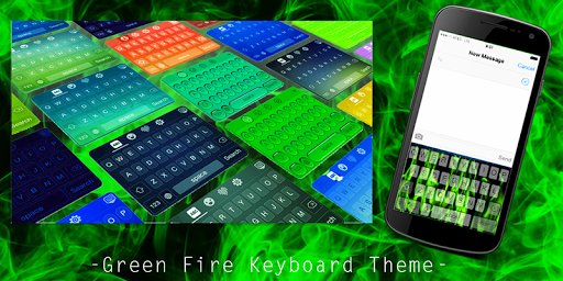 Green Flame Keyboard Emoji