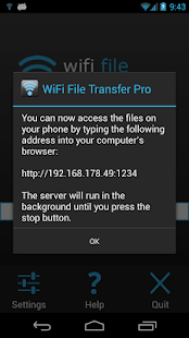 WiFi File Transfer Pro - screenshot thumbnail