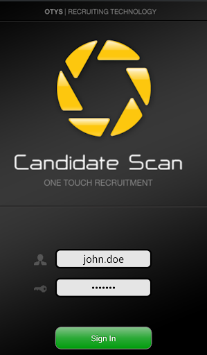 OTYS Candidate Scanner   app
