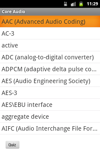 Core Audio Study Guide