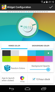 Wow KitKat Clock Widgets - screenshot thumbnail